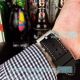 Top Graded Copy Roger Dubuis Silver Bezel Black Ruuber Strap Watch (4)_th.jpg